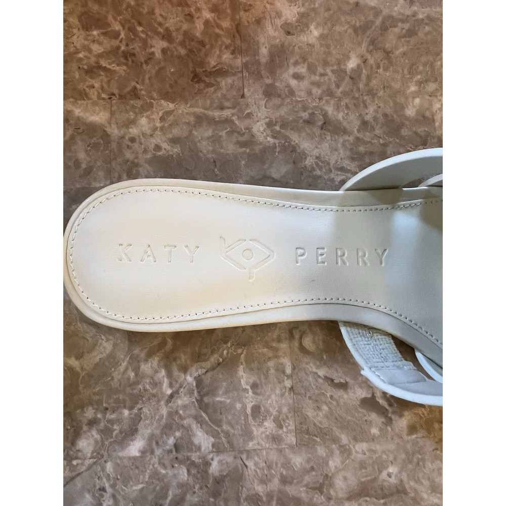 Katy Perry Fisherman Mule Chalk Size 8.5 Women's Slides Sandals Shoes Summer NEW - Picture 6 of 7
